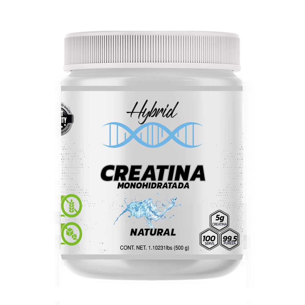 CREATINA MONOHIDRATADA ALTA PUREZA 500G