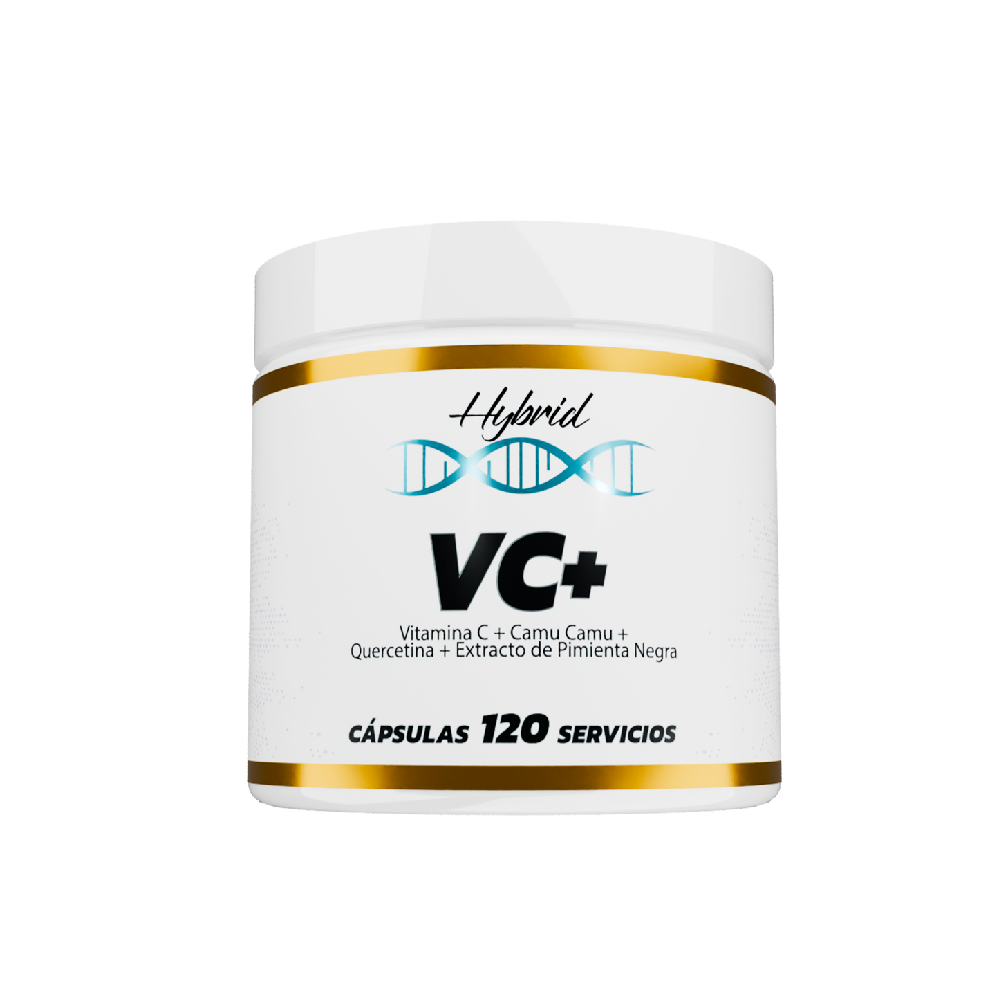 VC+ Vitamina C con Camu Camu y Quercetina | 120 Servicios