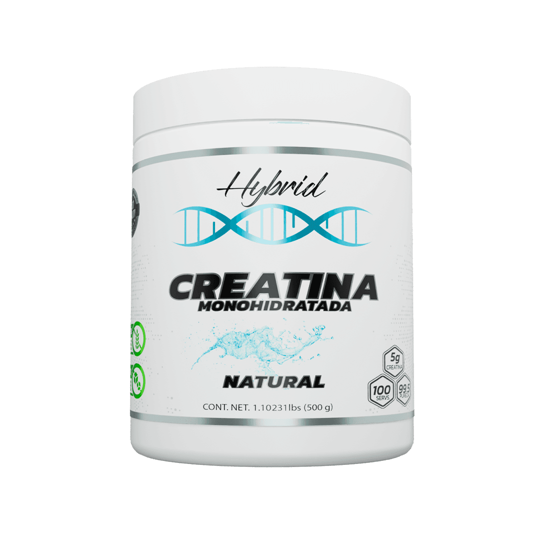 Creatina Monohidratada Pura 500g - Natural