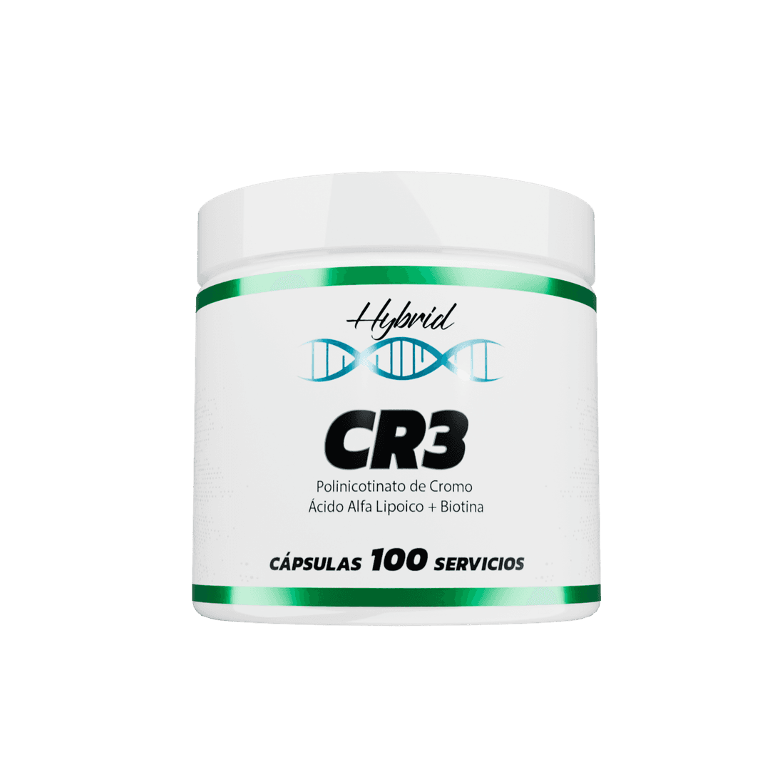 CR3 Polinicotinato de Cromo 100 Servicios - Sin Sabor
