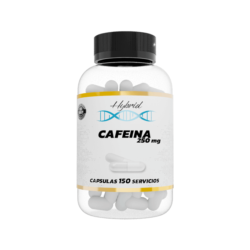Cafeína Pura 250mg 150 Servicios
