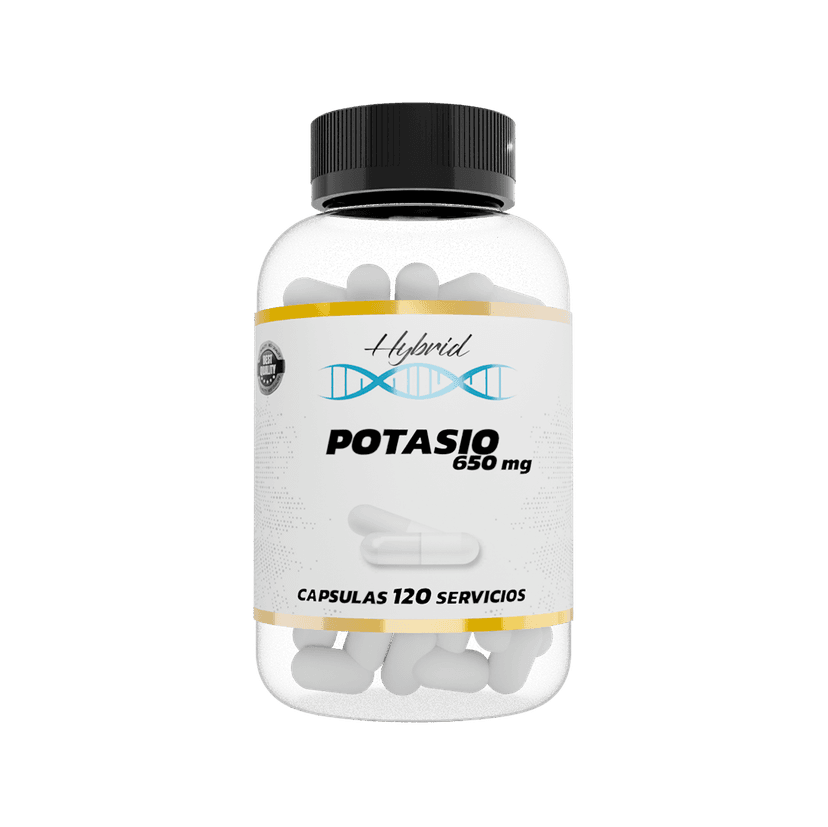 Potasio 650mg 120 Servicios