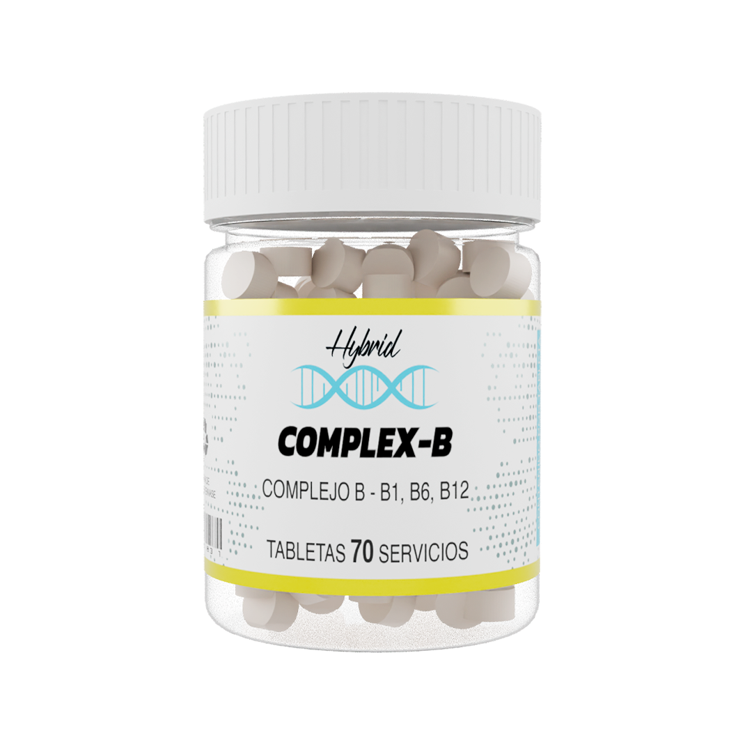 COMPLEX-B HYBRID vitaminas B1 B6 B12 70 tabletas